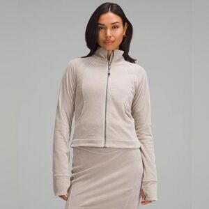 LULULEMON 🤍 Velvet Cord Scuba Zip-Up Track Jacket